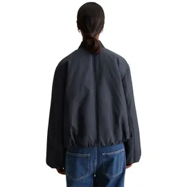 Marc O'Polo DENIM Blouson im Aviator-Stil relaxed fit cropped aus recyceltem Polyester blau XL (42)