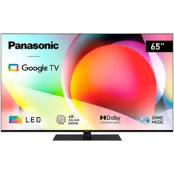 PANASONIC LED-Fernseher "TN-65W70AEZ", E (A-G), schwarz, 65, Fernseher