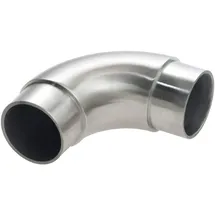 CROSO Rundbogen 90° für Rohr ø 33,7 x 2,0 mm, Edelstahl geschliffen V2a ø CROSO