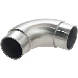 CROSO Rundbogen 90° für Rohr ø 33,7 x 2,0 mm, Edelstahl geschliffen V2a ø CROSO