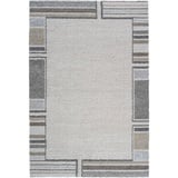 Novel Webteppich Creme, Grau, Beige, & 160x230 cm,