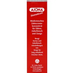 Dr.Rudolf Liebe Nachf. AJONA Stomaticum Zahncreme Mundspülung & -wasser 25 ml 