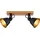 GLOBO 2x E27 Holz braun