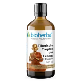 Bioherba Tibetische Tropfen des Lebens mit Propolis Tinktur 100 ml