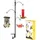 luxuskollektion Vogelfutterspender Metall Futterstation Terrasse Balkon Wildvögel Locken - 65cm