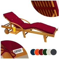 DETEX Polsterauflage Tami Sun, wetterfest UV-beständig Schlaufen Zugband 5cm