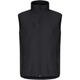 New Wave Classic Softshell Weste Schwarz S