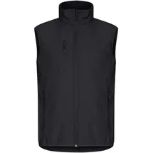 New Wave Classic Softshell Weste Schwarz S