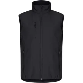 New Wave Classic Softshell Weste Schwarz S