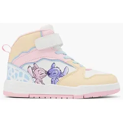 Hoher Sneaker - Damen - gelb