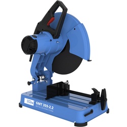 GÜDE Metallsäge »GMT 355-2.2«, geeignet für Trockenschnitt, Länge Sägeblatt: 35,5 cm - blau