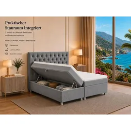 Best For Home Trinity 160 x 200 cm Grau