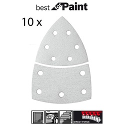 Schleifpapier 10 Stück K180 f. Prio Ventaro whitePaint