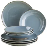 Mäser Nottingham Tafelservice 8-tlg. blaugrau