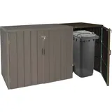 MCW Mülltonnenbox MCW-J28 69 x 116 x 88 cm braun