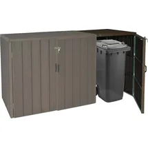 MCW Mülltonnenbox MCW-J28 69 x 116 x 88 cm braun