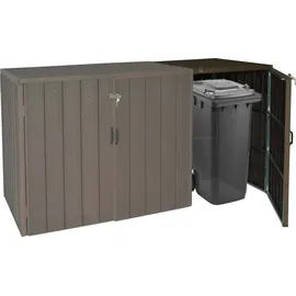 MCW Mülltonnenbox MCW-J28 69 x 116 x 88 cm braun