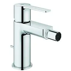 Grohe Lineare Bidetarmatur 33848001 chrom, mit Ablaufgarnitur