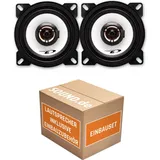 JUST SOUND best choice for caraudio VW Polo 6N - Alpine SXE-1025S - 10cm Koax-System Lautsprecher Einbauset