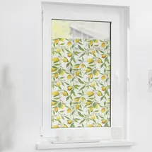 Lichtblick Fensterfolie selbstklebend, Sichtschutz, Limone - Gelb Grün B/L: ca. 100x180 cm