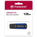 Transcend JetFlash 810 128GB schwarz/blau USB 3.0