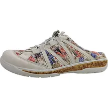 ROMIKA Damenschuhe Pantoletten Weiß Freizeit, Schuhgröße:38 EU - Bunt