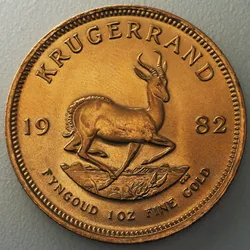 Goldmünze 1oz Krügerrand 1982 (Südafrika)