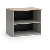 Vicco Lowboard Wido, Greige/Sonoma, 60 x 50 cm mit