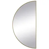 vente-unique Wandspiegel 50 x 100 cm Goldfarben