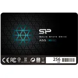 Silicon Power SSD 256GB 3D NAND A55 SLC Cache Performance Boost 2,5 Zoll SATA III 7mm (0,28") Interne SSD, Festkörper-Laufwerk