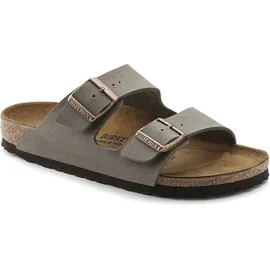 Birkenstock Arizona Birko-Flor Nubuk schmal stone 40
