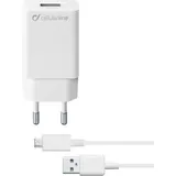 Cellular Line Cellularline Micro USB Ladegerät 2.1 A ACHSMKIT10WMUSBW