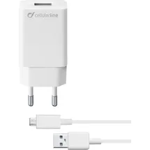 Cellular Line Cellularline Micro USB Ladegerät 2.1 A ACHSMKIT10WMUSBW