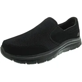 SKECHERS Flex Advantage Sr Mcallen Küchenschuhe, Black Mesh Water Stain Repellent Spray, 45 EU