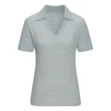 vivance by lascana Poloshirt Aquamarin/Creme 36/38