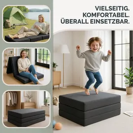 Blumtal Klappmatratze 75 x 195 cm H2 Polyester