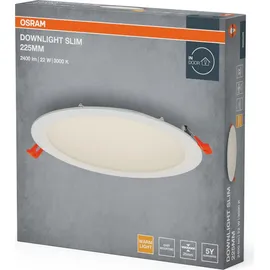osram homelighting OSRAM 4099854444968 Downlight Slim 225mm 22W 3000K LED-Deckenleuchte 22.00 W 2000 lm