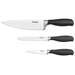 Vogue Zubereiten Wie Die Profis Dreiteiliges Messerset