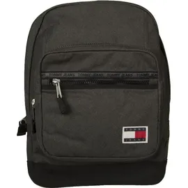 Tommy Hilfiger TJM Casual Utility Backpack Melange Schwarz