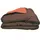 Poyet-Motte Couette Chaude Microfibre 400 Gr/m2 Calgary Chocolat - Corail 140x200cm