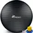 TRESKO Gymnastikball Schwarz 55 cm
