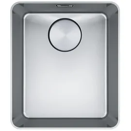 Franke MYX 210-34 rechts Unterbauspüle Edelstahl weiß Handbetätigung 0 x 0 mm