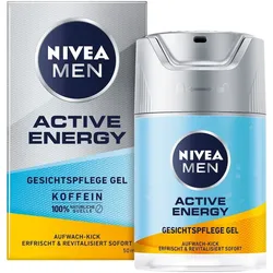 NIVEA MEN Active Energy Geischtspflege Gel Anti-Aging Pflege 50 ml Herren 
