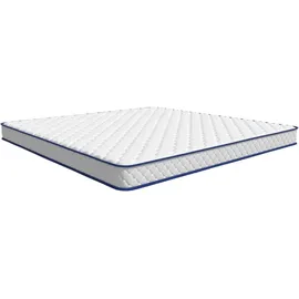 vidaXL Memory-Schaum-Matratze 200x200x17 cm Weiß