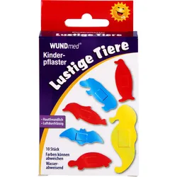 KINDERPFLASTER LUSTIG TIER 10 St