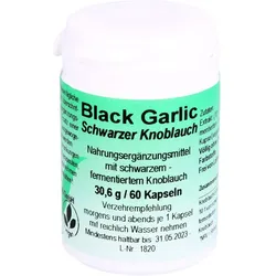 BLACK GARLIC schwarzer Knoblauch Kapseln 60 St.