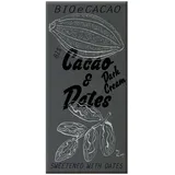 bioecacao Cacao & Dates - Dark Cream Schokoladentafel 90 g