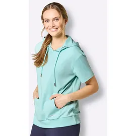 CATAMARAN Kapuzen-Shirt Mint 44/46