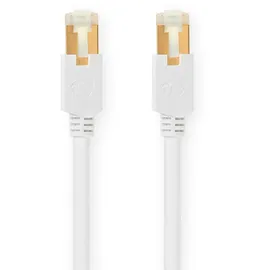 Nedis | RJ45 Stecker auf RJ45 Stecker | 1 m | Cat 6 | weiß
