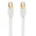 Nedis | RJ45 Stecker auf RJ45 Stecker | 1 m | Cat 6 | weiß